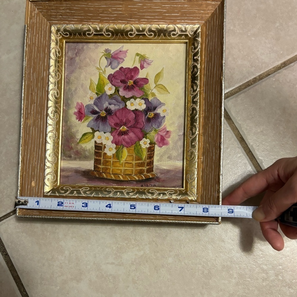 Floral painting - Picture 3 of 5